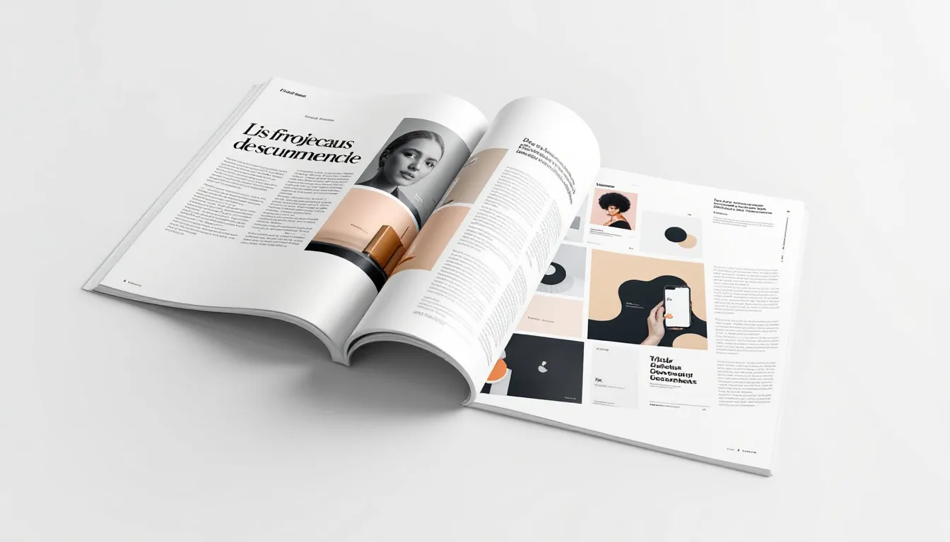 Études de cas de projets réussis par des agences de communication visuelle à Paris.