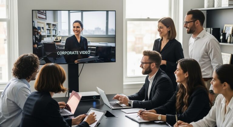 bénéfices vidéo corporate
