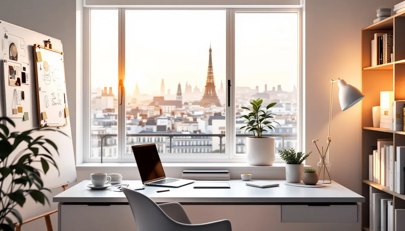 Différents services offerts par une agence de communication visuelle.